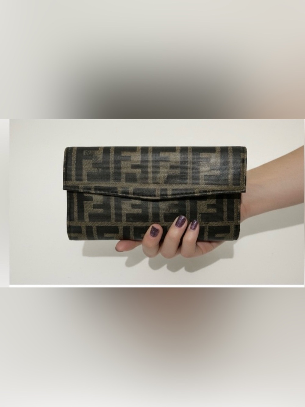 FENDI Vintage FF Logo Wallet